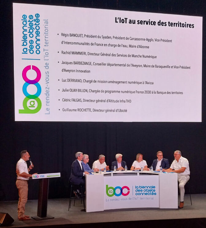 L'internet des objets connectés (IoT) au service des territoires. 